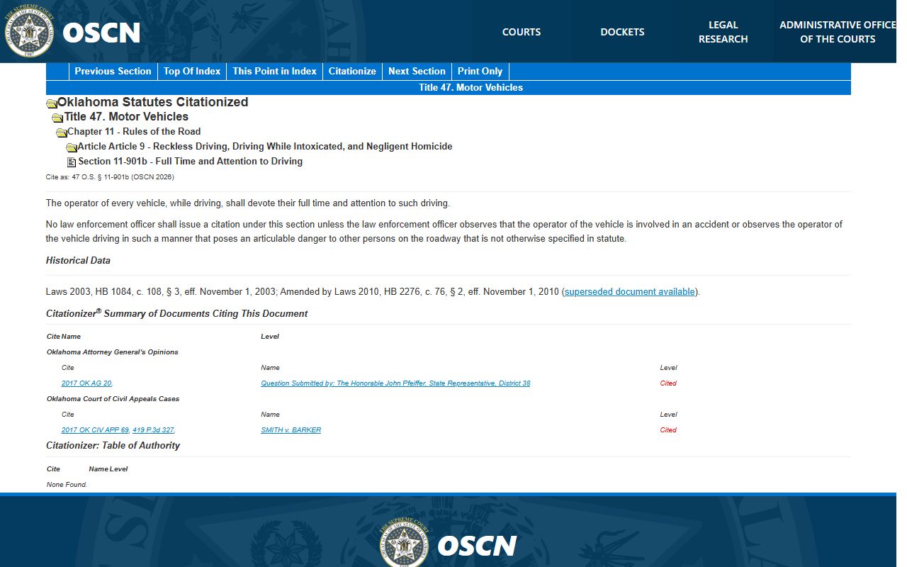 Oklahoma statute 51 O.S. 24A.2 public policy for Washita County court records